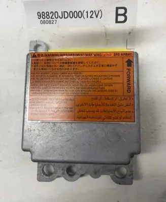 Nissan Qashqai Airbag control unit/module 98820JD000 080827