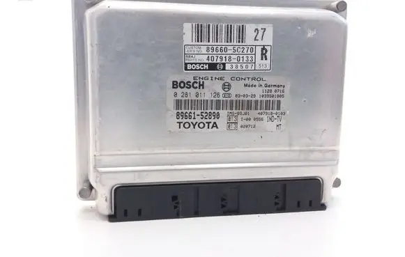 Toyota Yaris Engine control unit/module 0281011126 8966152890 1NDTV
