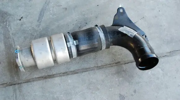 Ford Fiesta Exhaust gas pipe CN116C750AA