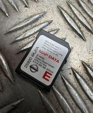 Nissan Qashqai Navigation maps CD/DVD 259204kj0a