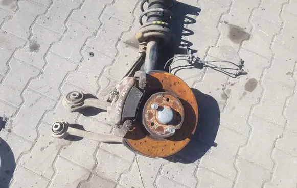 Mercedes-Benz E C207 W207 Front wheel hub spindle knuckle PRAWAPRZD