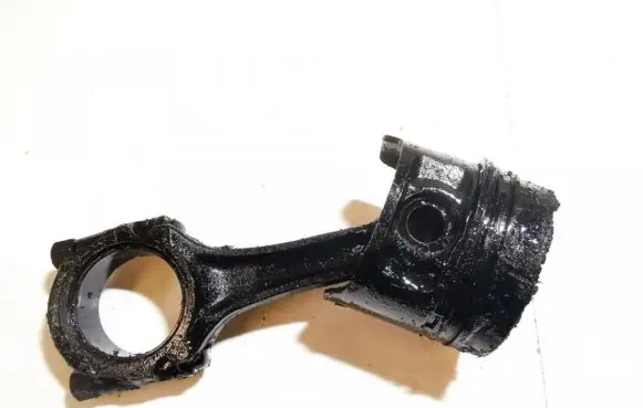 Piston with connecting rod
