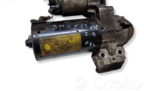 BMW 5 F10 F11 Starter motor 8506657 0001148010