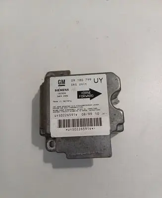 Opel Zafira A Airbag control unit/module 09180799 1923594 5WK42901