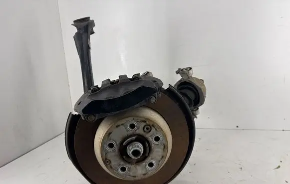Volkswagen Touareg II Rear wheel hub spindle/knuckle 7P0501529 7P0501201Q 7P6513029BG