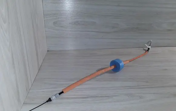 Rear door cable line