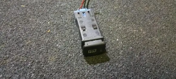 Rover 214 - 216 - 220 Windscreen/window heater switch