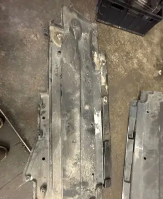 Audi A6 S6 C6 4F Side bottom protection 4F0825208