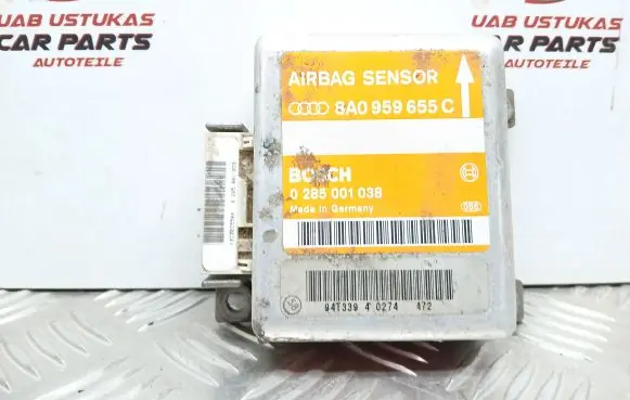 Audi A4 S4 B5 8D Airbag control unit/module 8A0959655C