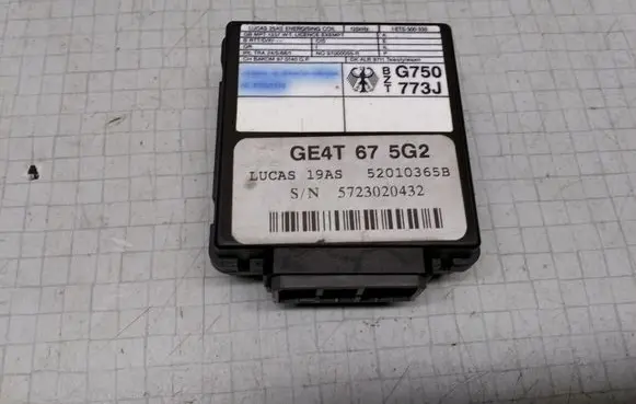 Mazda 626 Immobilizer control unit/module GE4T675G2 52010365B 53873234E