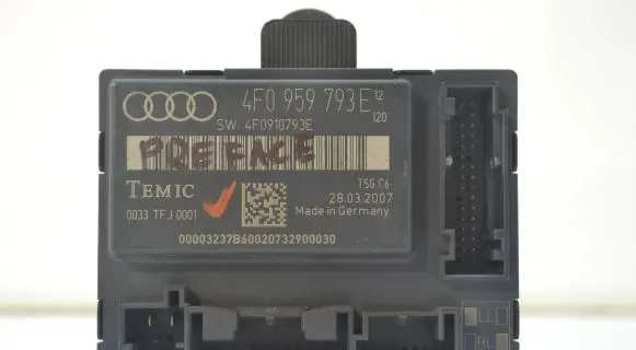Audi A6 S6 C6 4F Door control unit/module 4F0959793E 4F0910793E 0033TFJ0001