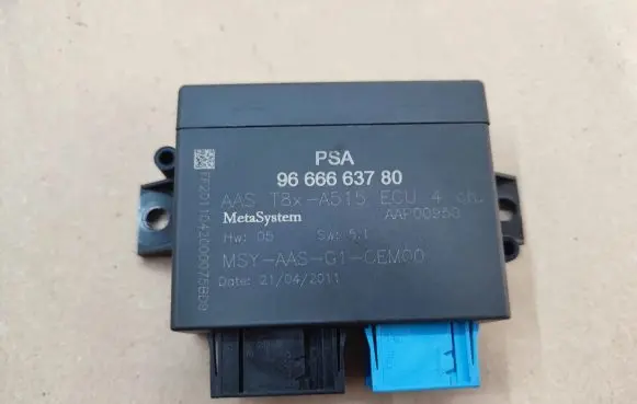 Peugeot 5008 Parking PDC control unit/module 9666663780