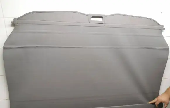 Parcel shelf load cover