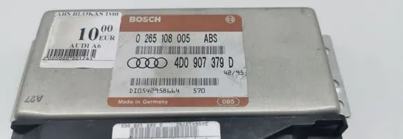 Audi A4 S4 B5 8D ABS control unit/module 4D0907379D 0265108005
