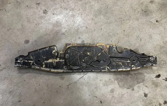 Heat shield in engine bay