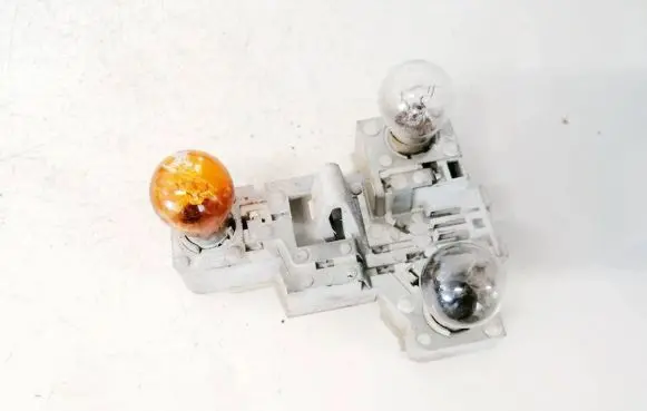 BMW 3 E46 Tail light bulb cover holder
