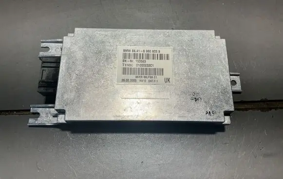 BMW 7 E65 E66 Voice control module 6960803 01000232C1 153563