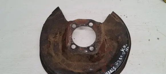 Toyota Yaris Rear brake disc plate dust cover 