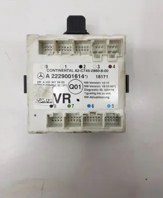Mercedes-Benz GLC C253 Door control unit/module A2229001614 A2C7452860 A2229015603
