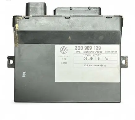 Volkswagen Phaeton Keyless (KESSY) go control unit/module 3D0909139