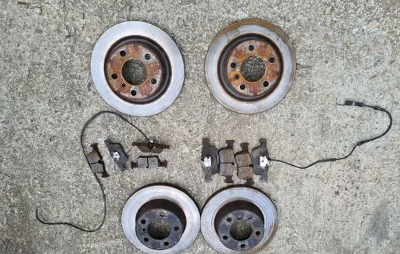 BMW 1 F20 F21 Rear brake disc N47D20C