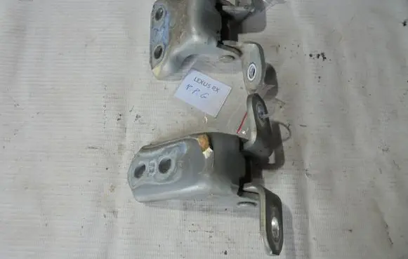 Front door hinge set