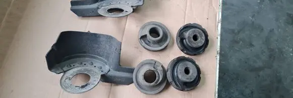 Audi A4 S4 B8 8K Rear coil spring rubber mount 8K0512149B