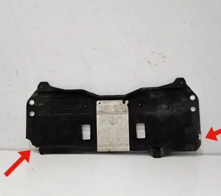 Porsche Cayenne (9Y0 9Y3) Center/middle under tray cover 9Y0804033 95880403300 958804033