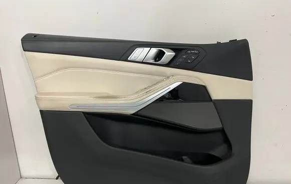 Front door card panel trim
