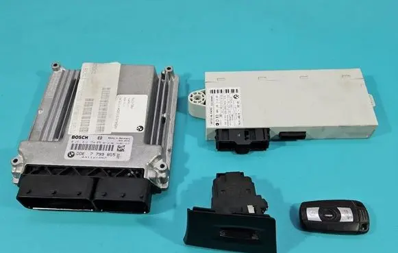 BMW 3 E90 E91 Engine control unit/module ECU 0281012754 IMPRK1559155