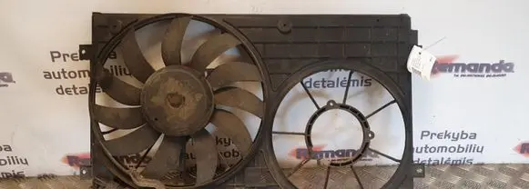Volkswagen Caddy Electric radiator cooling fan 1K0121207T