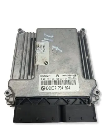 BMW 7 E65 E66 Engine control unit/module 0281011231 7794904 1039S05036