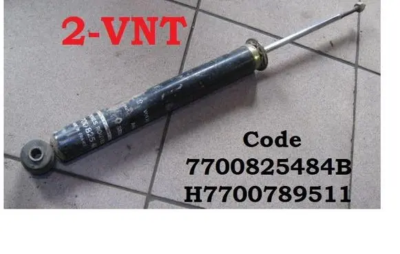 Rear shock absorber/damper