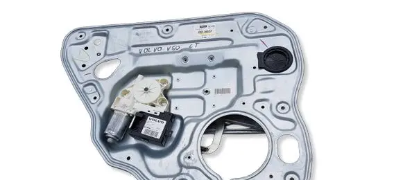 Volvo V50 Rear door window regulator with motor 30710147 6243 992753106