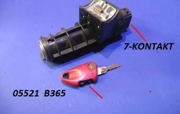 Alfa Romeo 156 Ignition lock 05521 B365