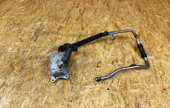 Mercedes-Benz C W205 Engine oil radiator A2742030382 A2741880101