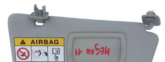 Renault Megane III Sun visor