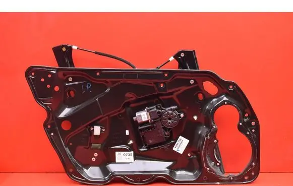 Volkswagen PASSAT CC Front door window regulator with motor 3AA837755