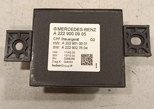 Mercedes-Benz C W205 Camera control unit module A2229000905 A2229010001