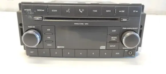 Chrysler Sebring (JS) Radio/CD/DVD/GPS head unit A2C53243944 PO5064058AJ 05670651