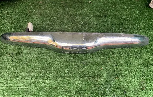 Fiat 500 Trunk door license plate light bar 735680346