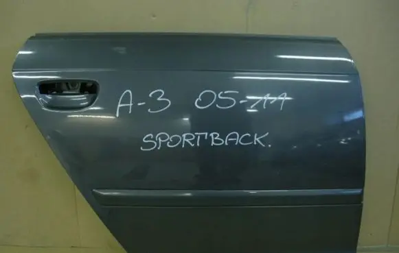 Audi A3 S3 A3 Sportback 8P Rear door