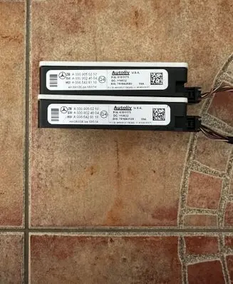 Mercedes-Benz GL X166 Blind spot module A0009050210 A0009024604 A0065428118