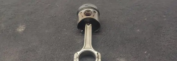 Opel Corsa E Piston with connecting rod 06935