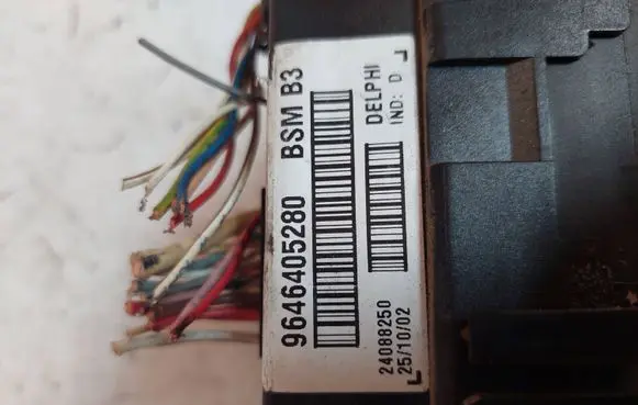 Peugeot 307 Comfort/convenience module 9646405280 24088250 BSMB3