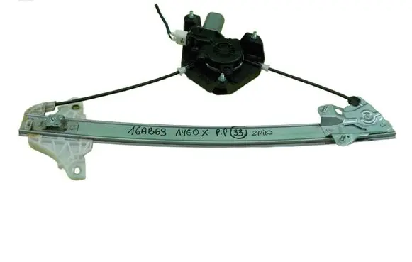 Nissan Leaf I (ZE0) Front door window regulator with motor PRZOD