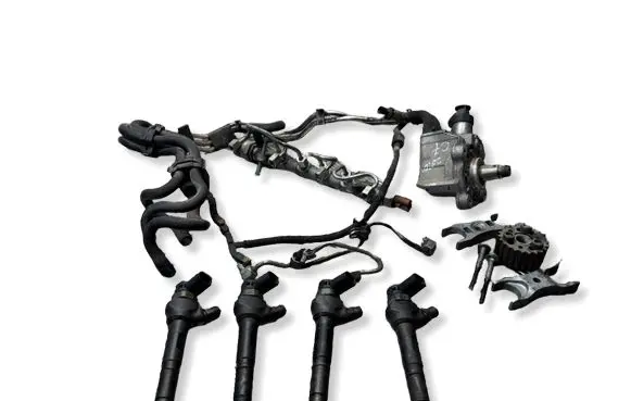 Audi A6 S6 C7 4G Fuel injection system set 0986435 0986437434 03L130089Q