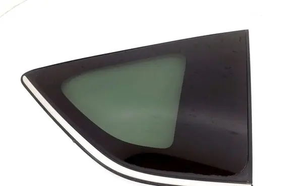 Rear vent window glass