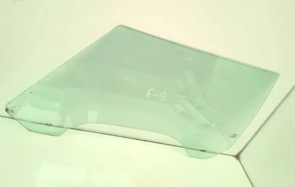 Mini One - Cooper Coupe R56 Front door window/glass (coupe) 43R001025 E000232 DOT27AS2M24100