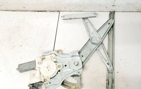 Sliding door window regulator with motor